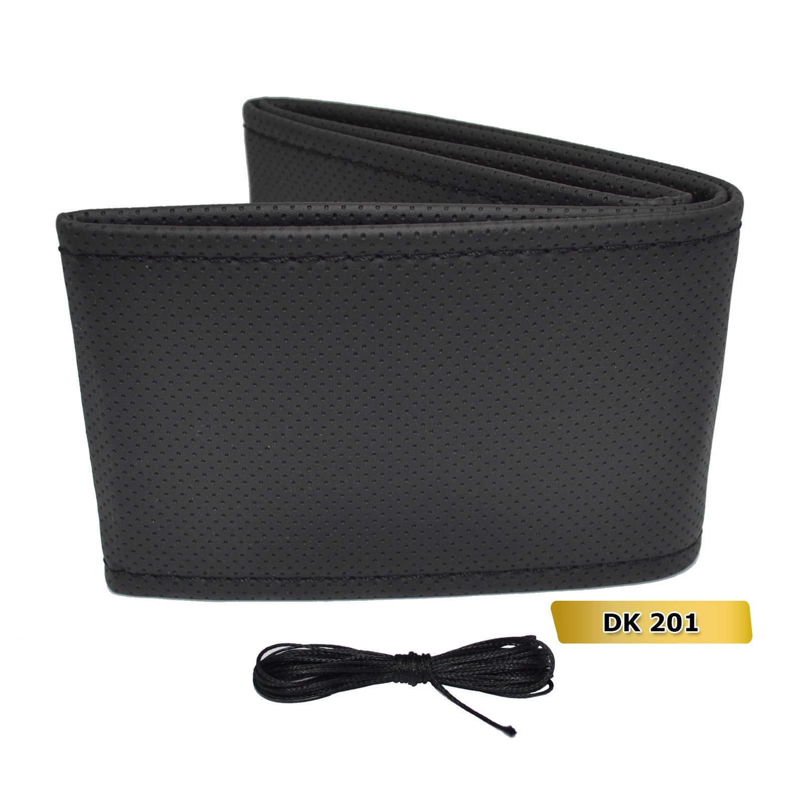 Otom Husa volan auto cu snur Negru