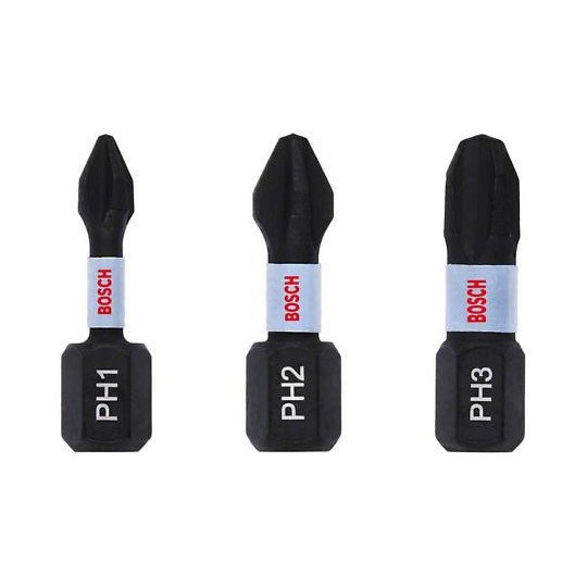 PRO Set mixt 3 biti Impact PH1.2.3 25mm