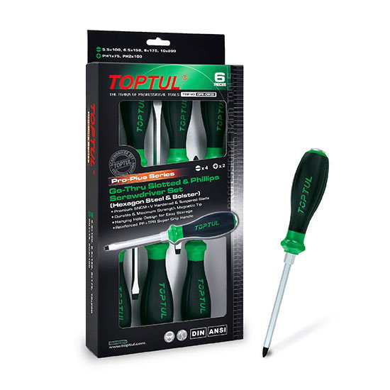 Set 6 piese surubelnite de impact asortate seria proo