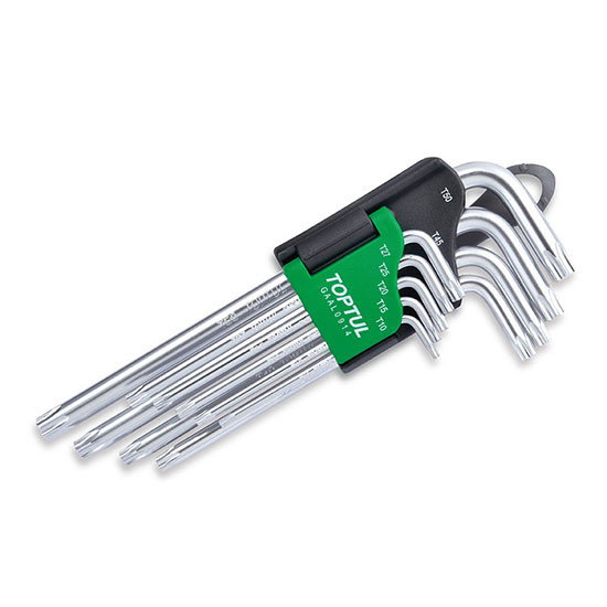 Set chei torx L lung T10-T50 (9 piese)
