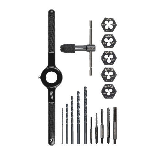 Set de filiere si tarozi, metric, 17buc