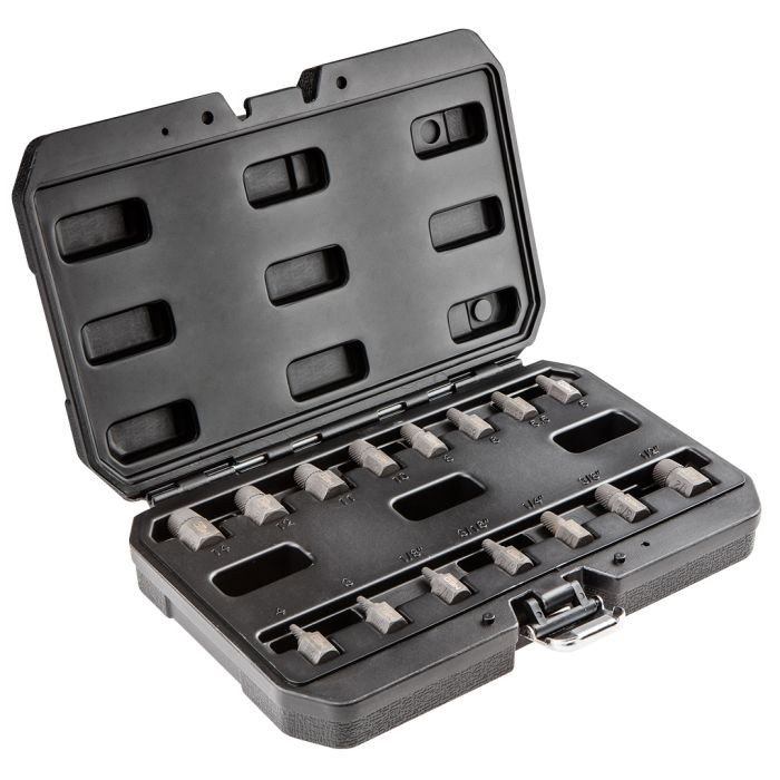 Set extractoare suruburi, 1 2 , 15 piese, CrMo