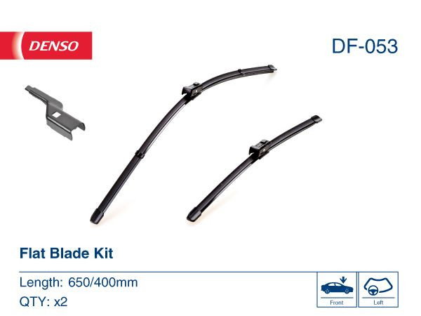 Set Lamela stergator Denso Flat 650 400 mm