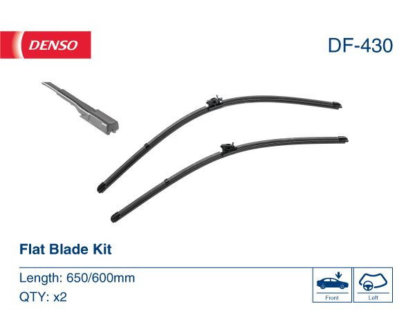 Set Lamela stergator Denso Flat 650 600 mm