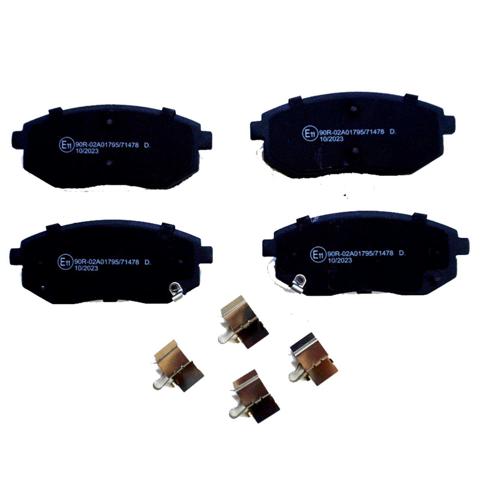 Set placute frana fata Asam pentru Dacia Spring