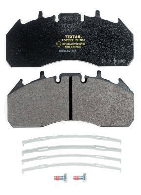 Set placute frana Textar