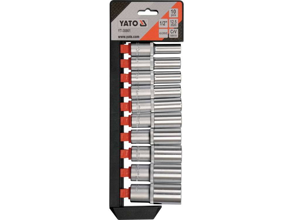 SET TUBULARE LUNGI 10 PIESE, 1 2 , CR-V