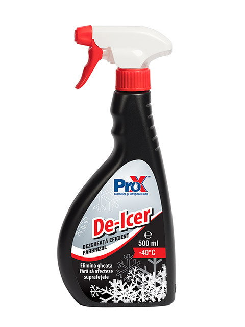 Solutie pentru dezghetat geamuri ProX DE ICER 500 ml