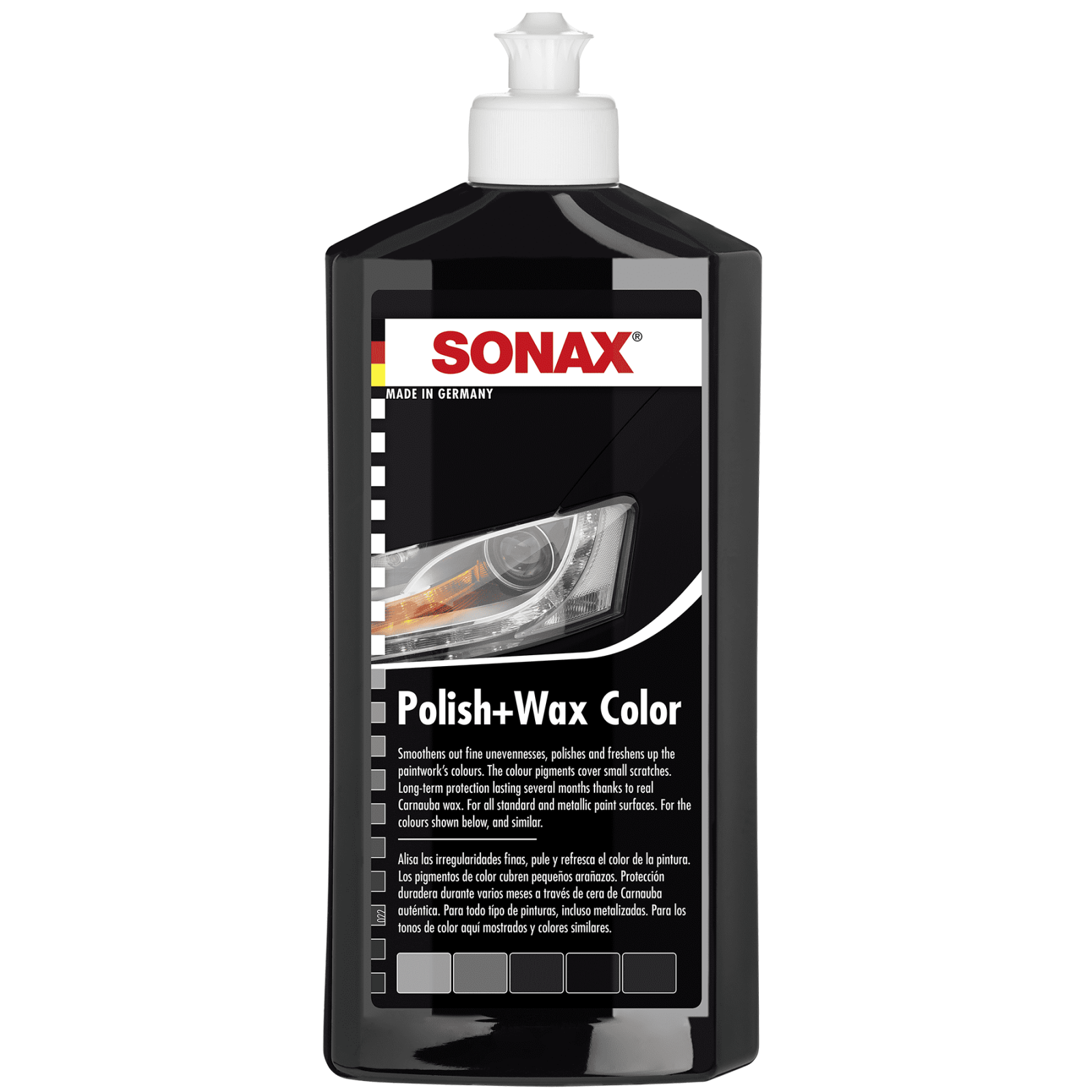 SONAXr PolishandWax NanoPro, pentru vopsea neagra, cod 296100