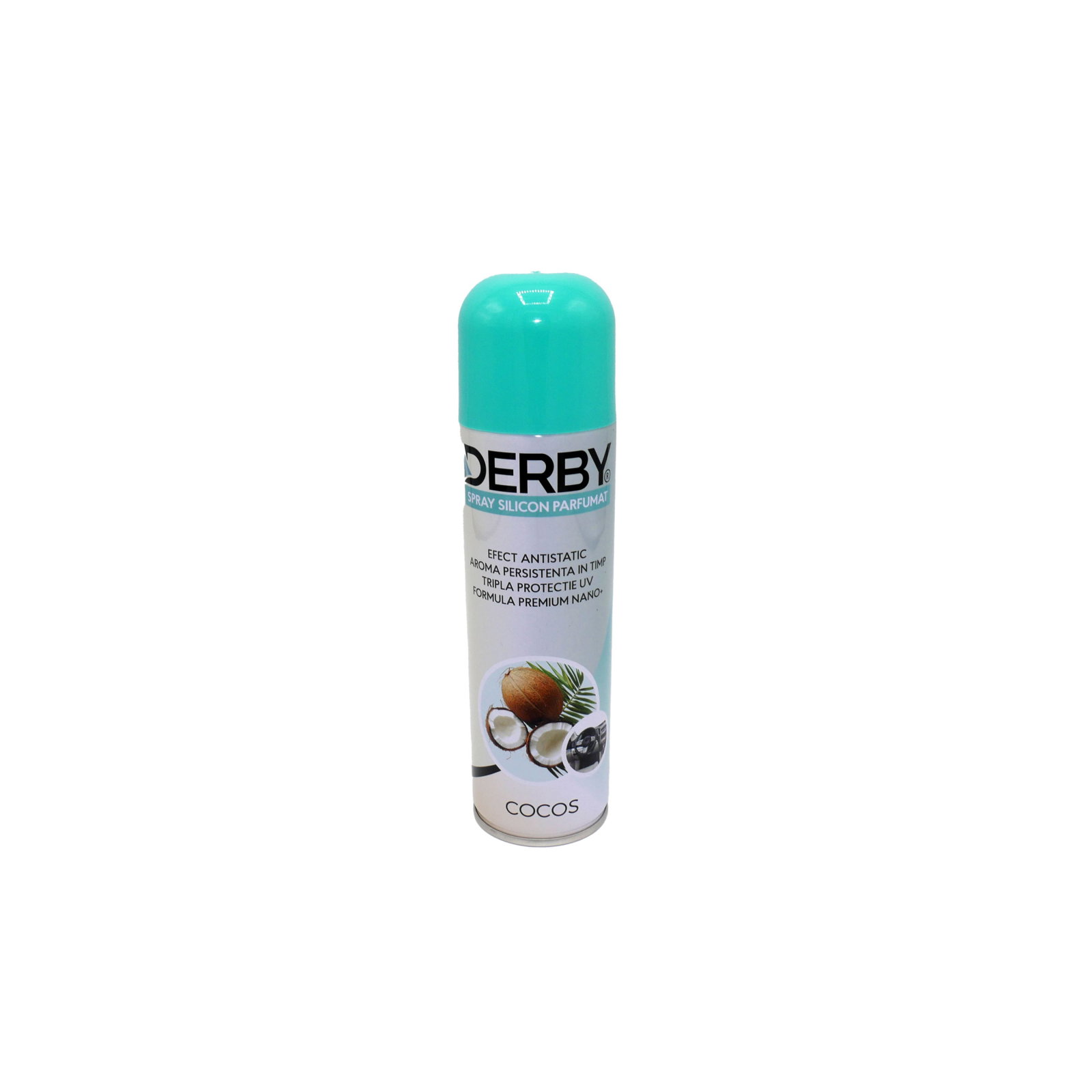 Spray cu silicon parfumat pentru bord Cocos 220ml DERBY