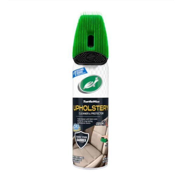 Spray curatare textile cu perie aplicatoare TURTLE WAX Upholstery Cleaner and Protector 400 ml