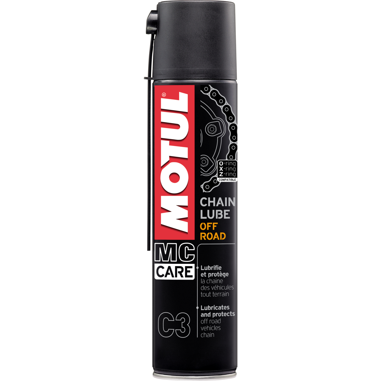 Spray curatat lant MOTUL C3 CHAIN LUBE OFF ROD 0.4L