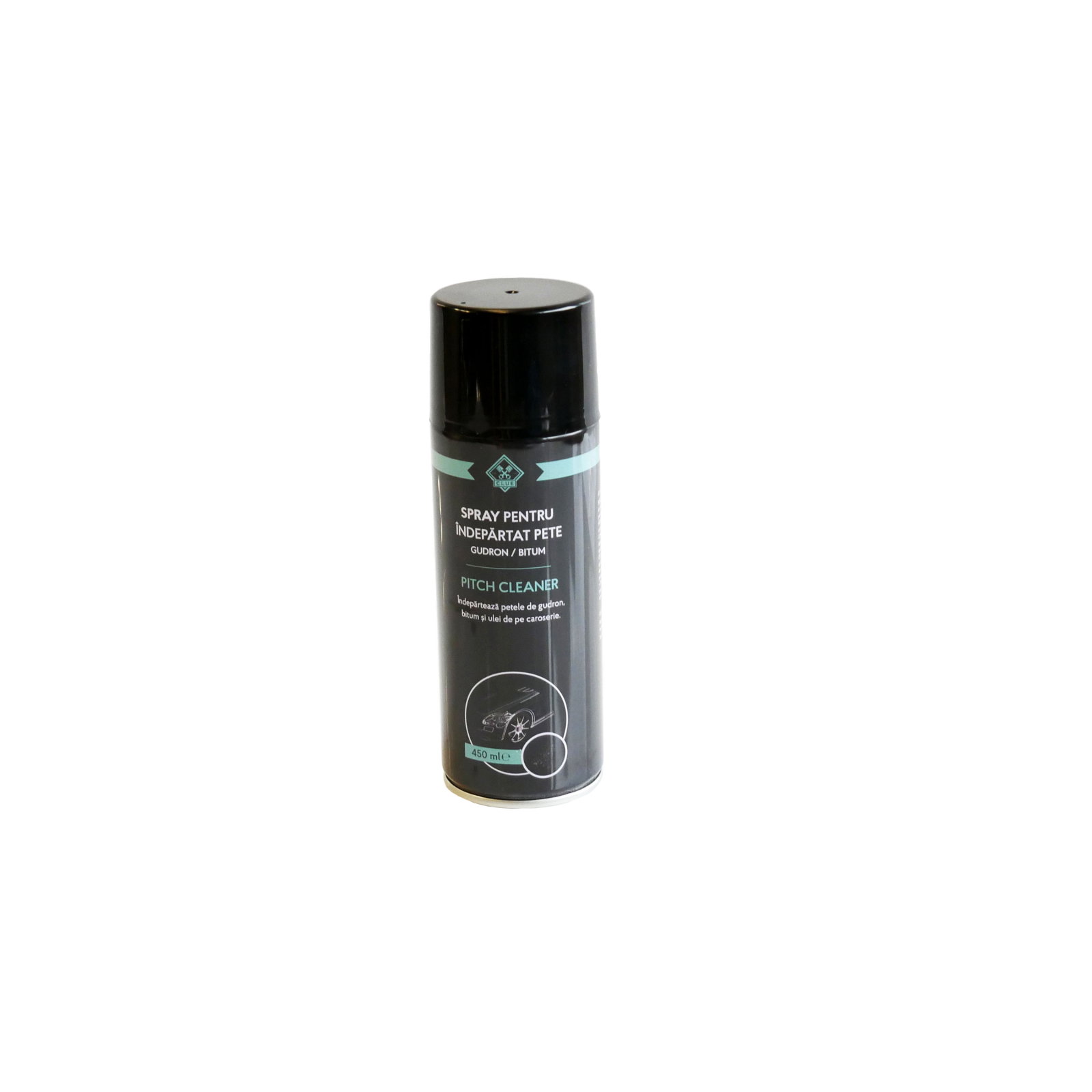 Spray pentru indepartat pete gudron bitum 450 ml CLU