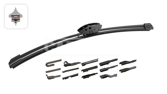 Stergator FLEXIBLE 2.0. 45CM 18 1 buc