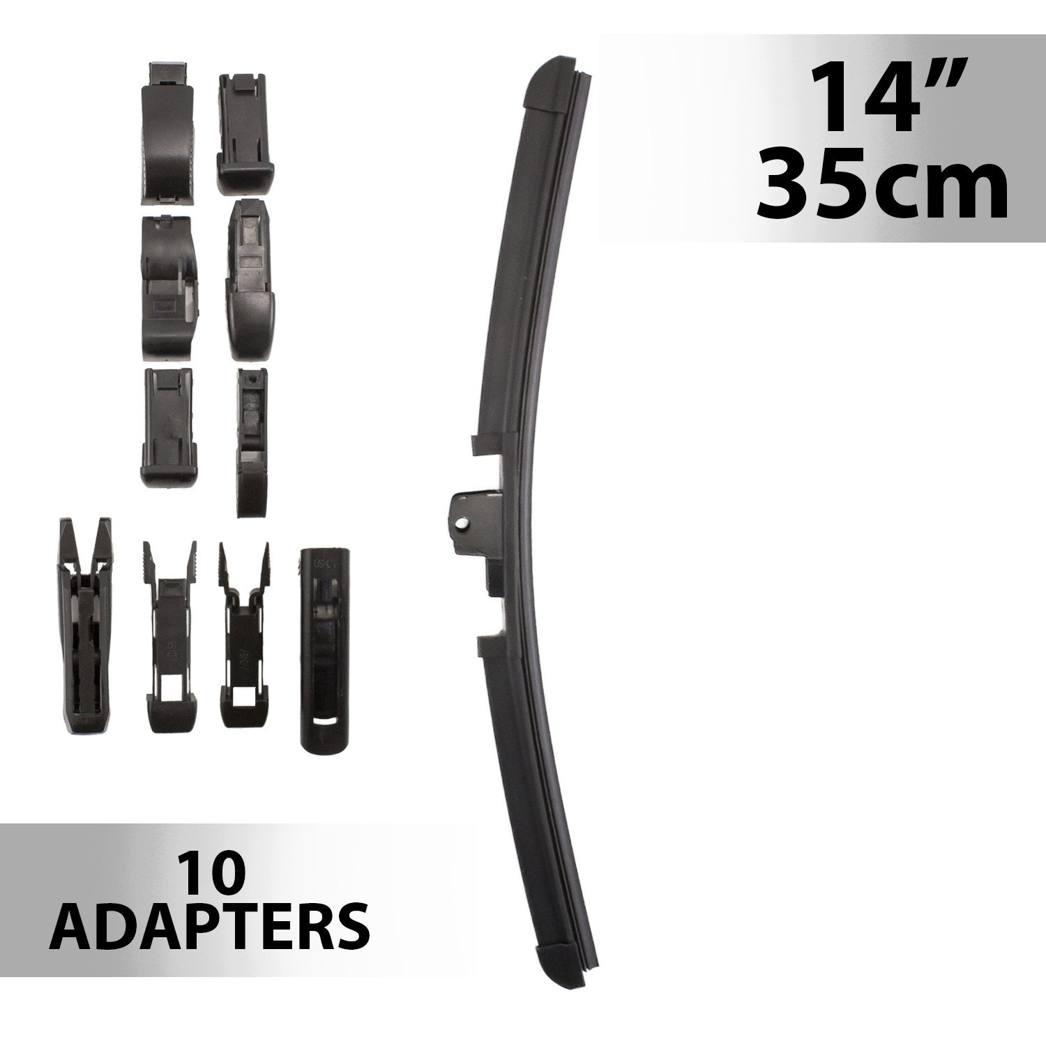 Stergator profesional 14 35cm - multiadaptor - CARGUARD