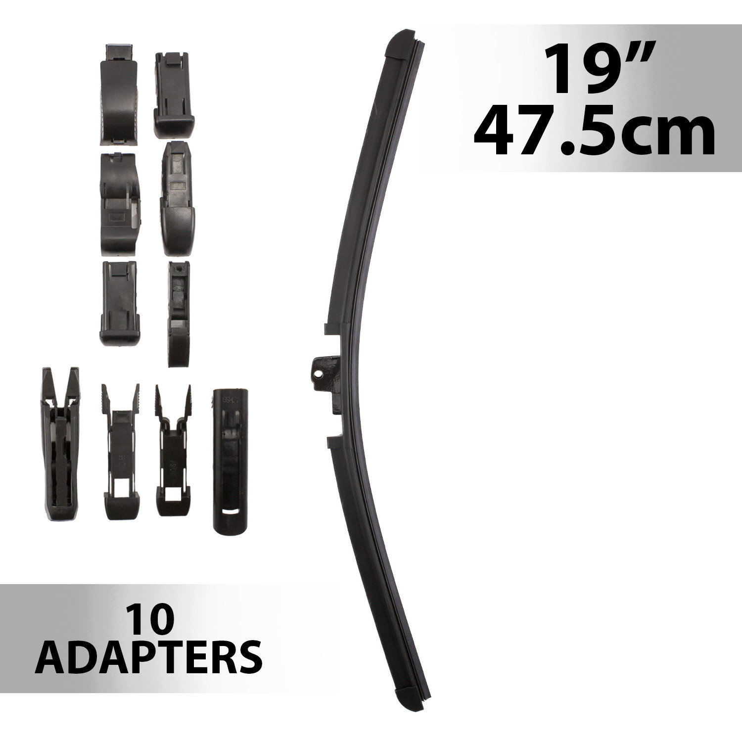 Stergator profesional 19 47.5cm - multiadaptor - CARGUARD