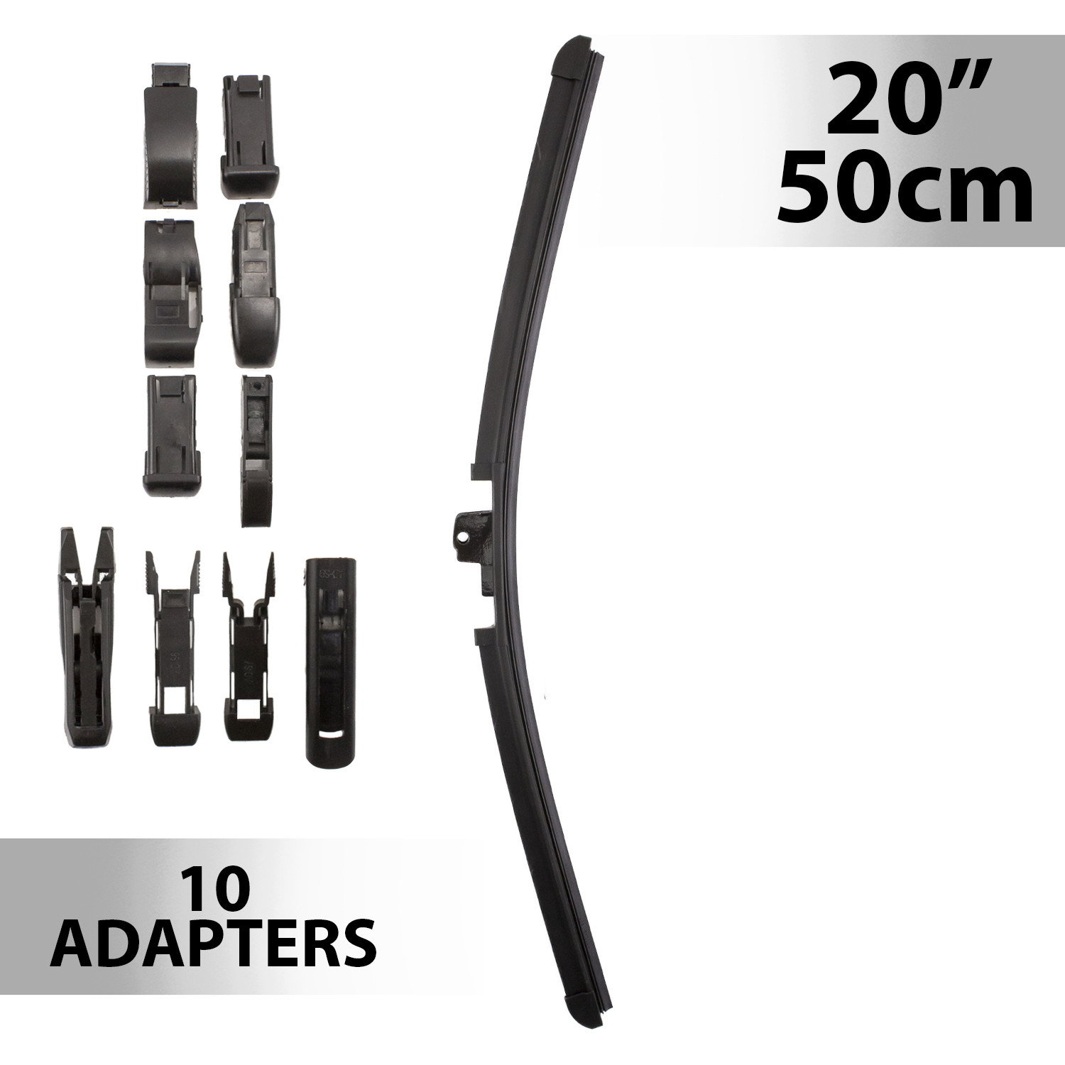 Stergator profesional 20 50cm - multiadaptor - CARGUARD