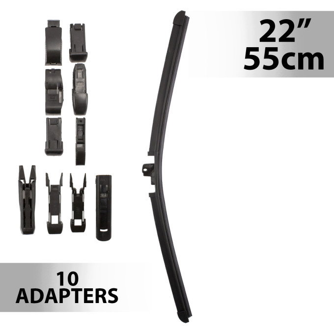 Stergator profesional 22 55cm - multiadaptor - CARGUARD