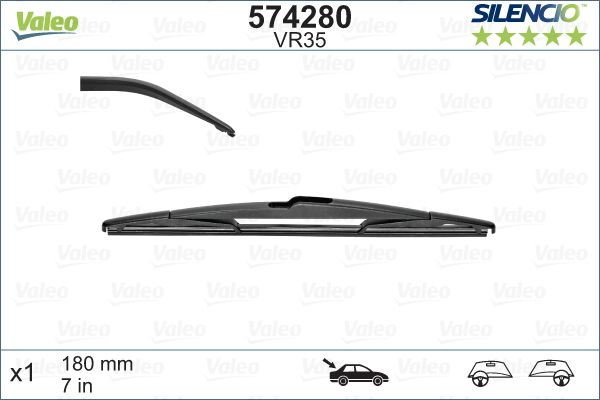 Stergator Valeo Silencio Performance 180mm