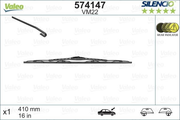 Stergator Valeo Silencio Performance 410mm