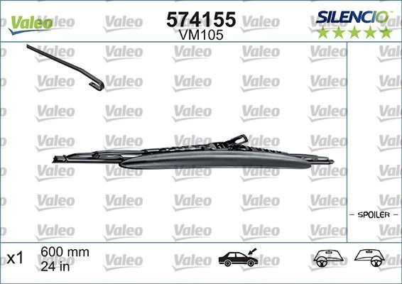 Stergator Valeo Silencio Performance 600mm
