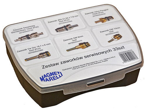 Supape service aer conditionat MAGNETI MARELLI 42 buc Tip gaz : R134A R1234yf