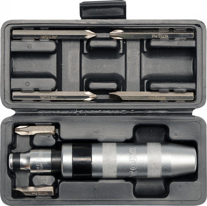 Surubelnita de impact YATO metalica 7 piese