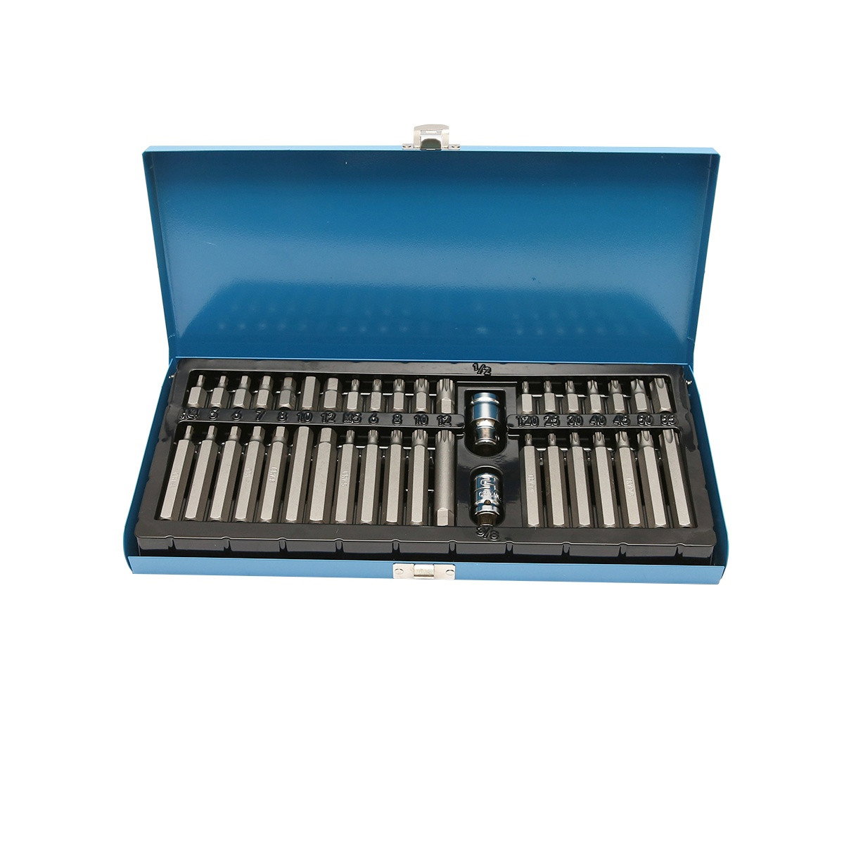 Trusa imbus, biti torx, hex si spline 41 piese Breckner Germany
