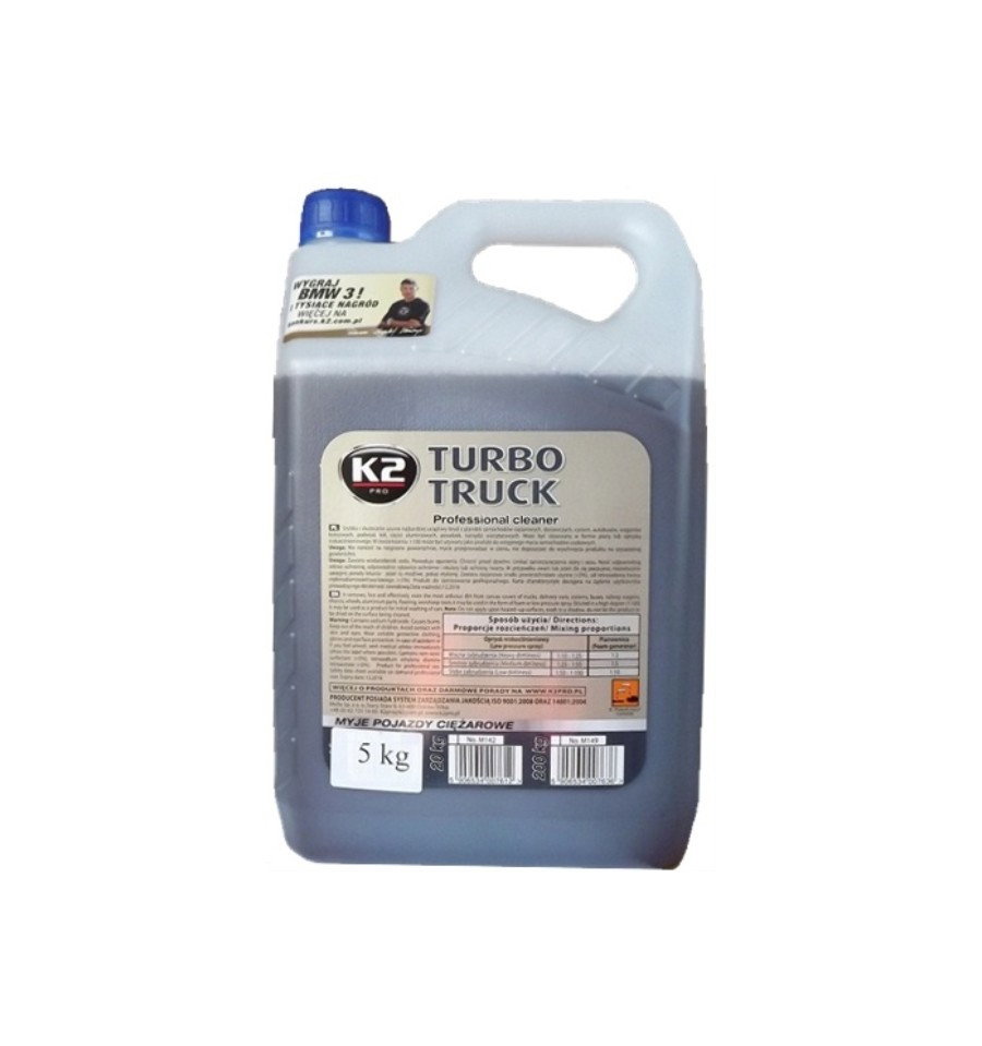 TURBO TRUCK 5 KG - Solutie concentrata pentru spalare tir