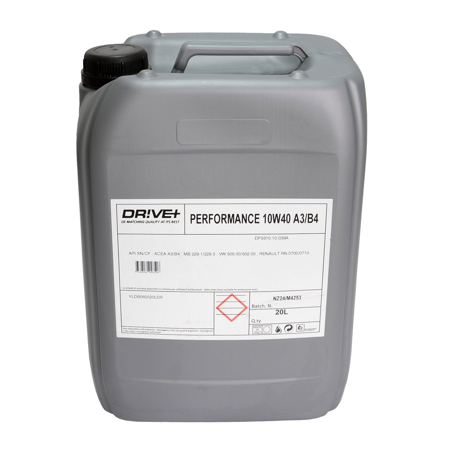Ulei motor DRIVE+ 10W40 SL CF 20L