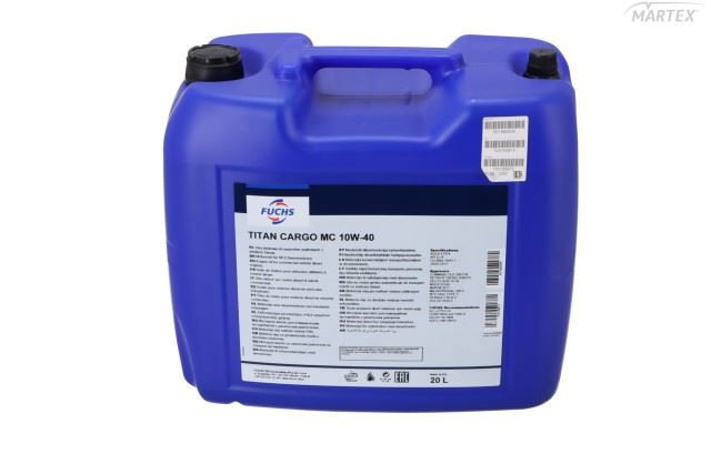 Ulei motor Fuchs Titan Cargo MC 10W40 20L