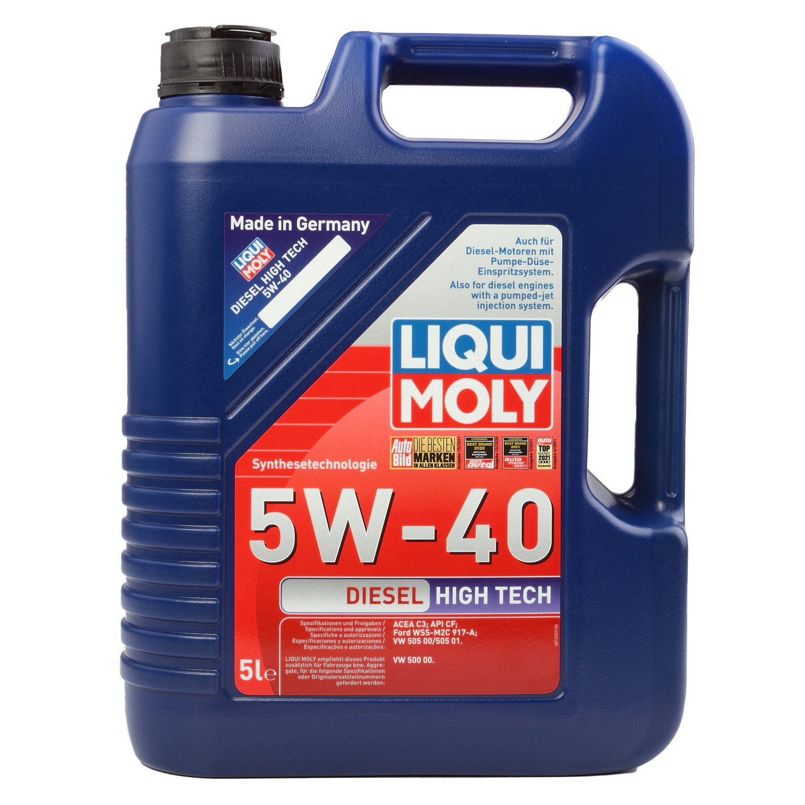 Ulei motor Liqui Moly Diesel Hightech 5W40 (2696) 5L