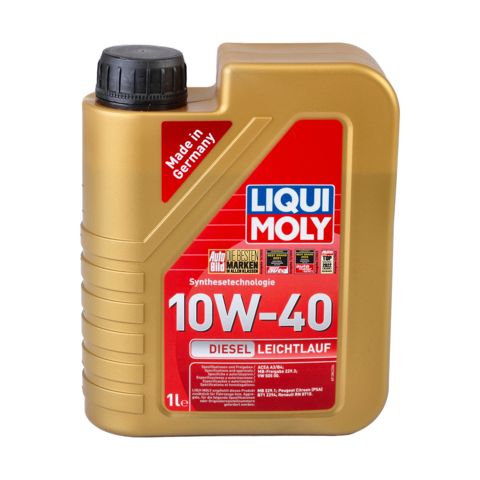 Ulei motor Liqui Moly Diesel Leichtlauf 10W40 (1386) (21314) 1L