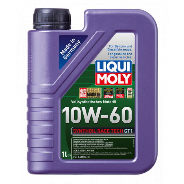 Ulei motor Liqui Moly Synthoil Race Tech GT1 10W60 1L