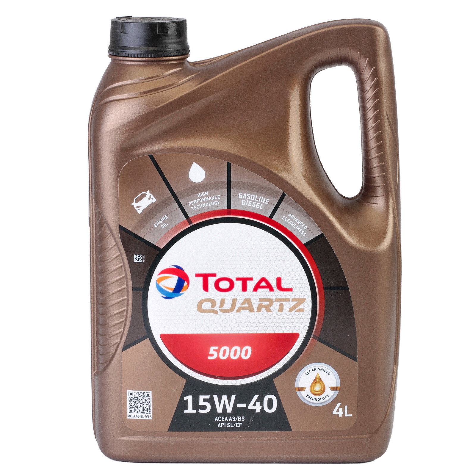Ulei motor Total Quartz 5000 15W40 4L
