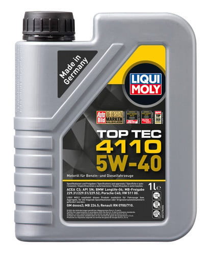 Ulei motor turisme Liqui Moly LM TopTec 4110 5W40 1L