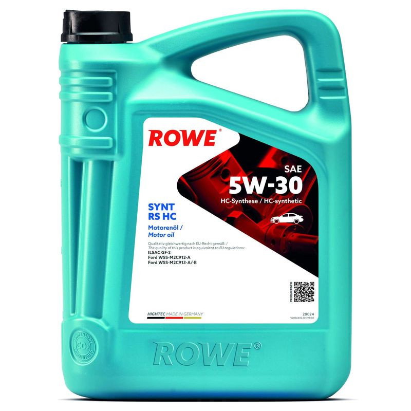 Ulei motor turisme Rowe HighTec Synt RS HC 5W30 5L