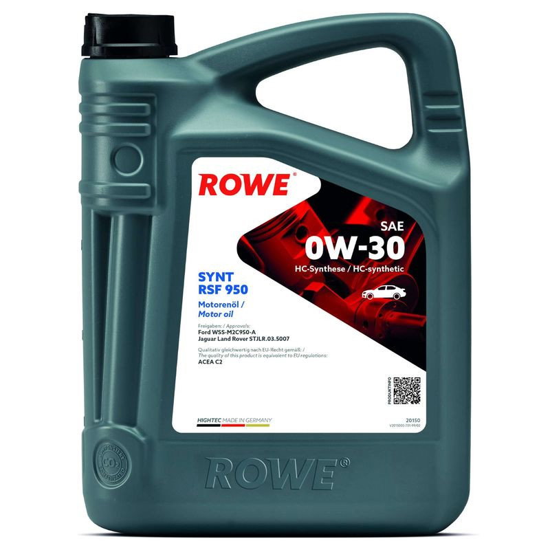 ULEI MOTOR TURISME ROWE HIGHTEC SYNT RSF 950 SAE 0W30 5L