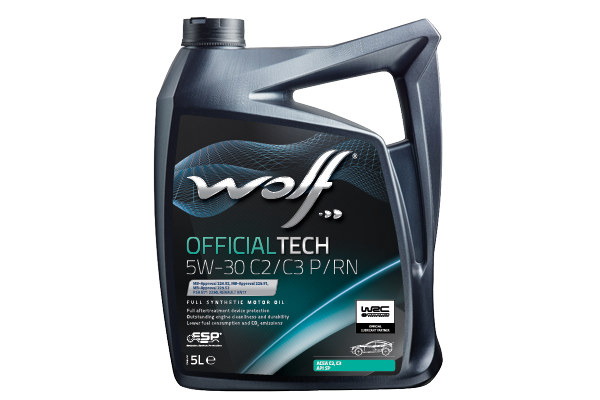 Ulei motor turisme Wolf OfficialTech P RN 5W30 5L