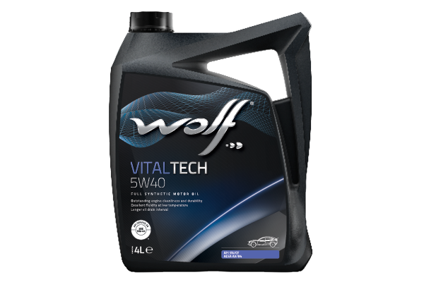 Ulei motor turisme Wolf VitalTech 5W40 4L
