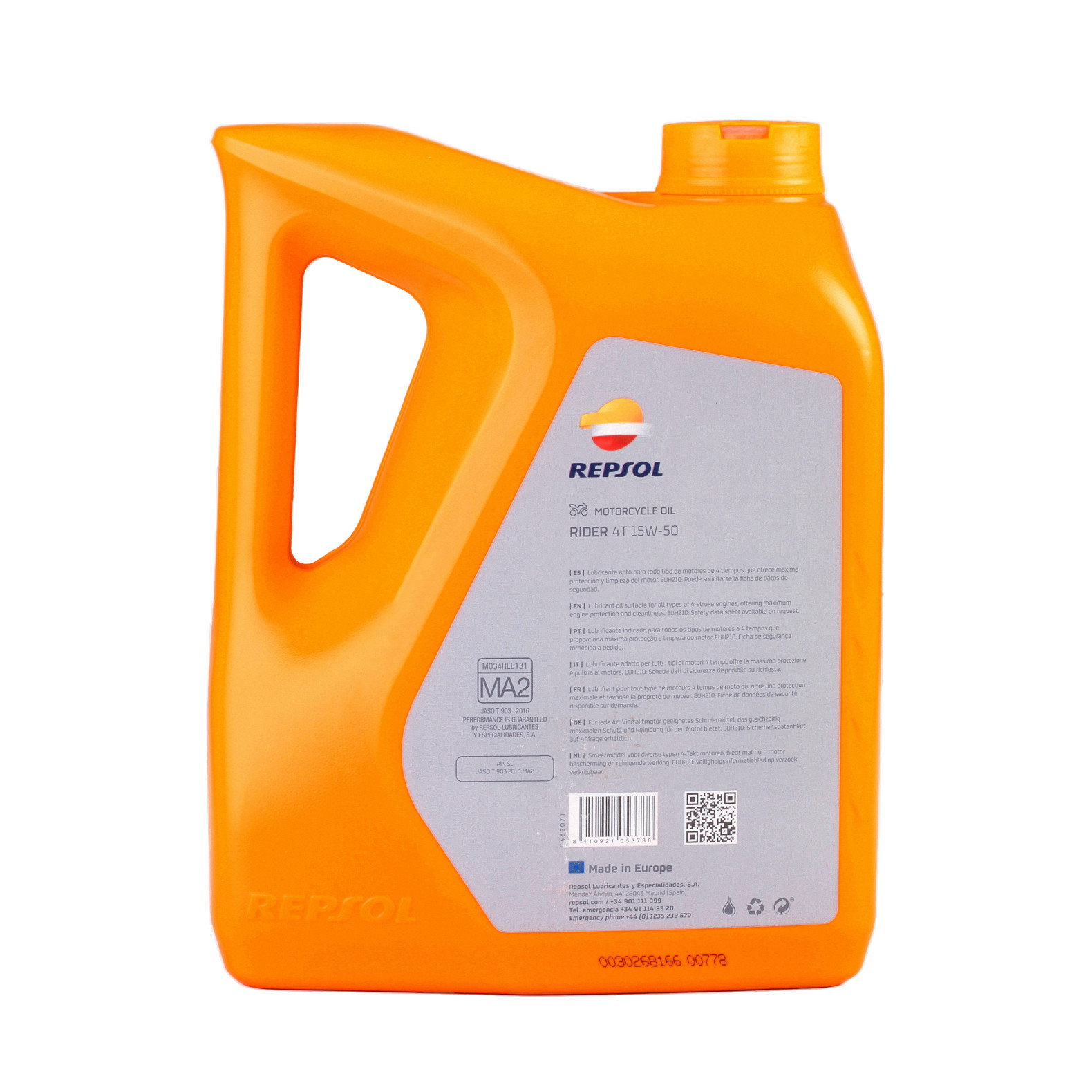 Ulei Repsol Moto Rider 4T 15W50 4L