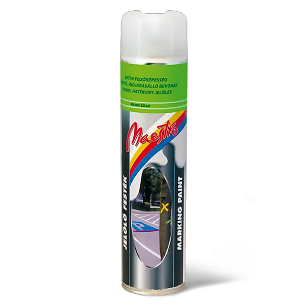 Vopsea semnalizare verde neon 600ml