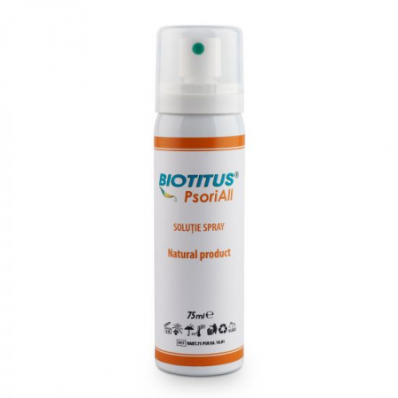 CREME CORP-MASAJ-MAINI -CALCAIE - BIOTITUS PSORIALL SOLUTIE SPRAY 75 ML