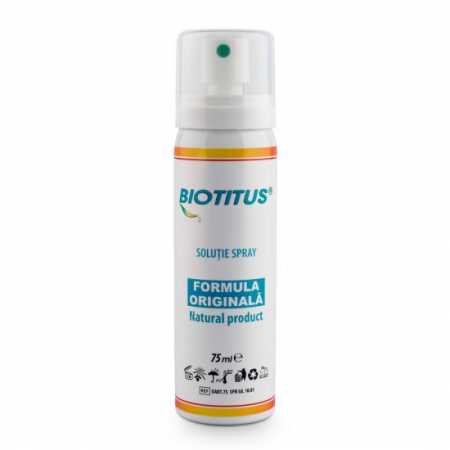 CREME CORP-MASAJ-MAINI -CALCAIE - BIOTITUS SOLUTIE SPRAY 75 ML