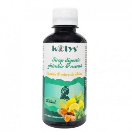 SIROPURI - KOTYS SIROP GHIMBIR SI MENTA 200 ML