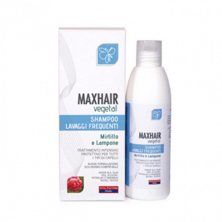 CREME CORP-MASAJ-MAINI -CALCAIE - NATURALI Maxhair Vegetal - sampon pentru spalare frecventa 200 ML