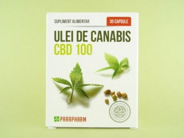 SUPLIMENTE DIVERSE - PARA PACHET ULEI CANABIS CBD100 30CP 2+1 GRATIS
