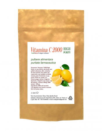 FOOD - TONIK VITAMINA C 2000 HIGH PURITY 200 G