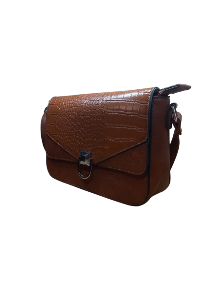 Geantă de Umar Croco Brown [5]