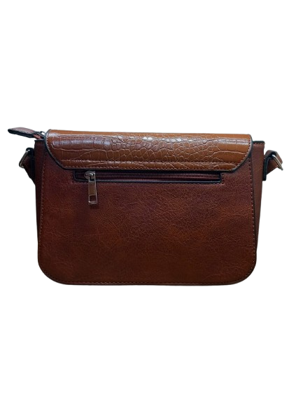 Geantă de Umar Croco Brown [6]